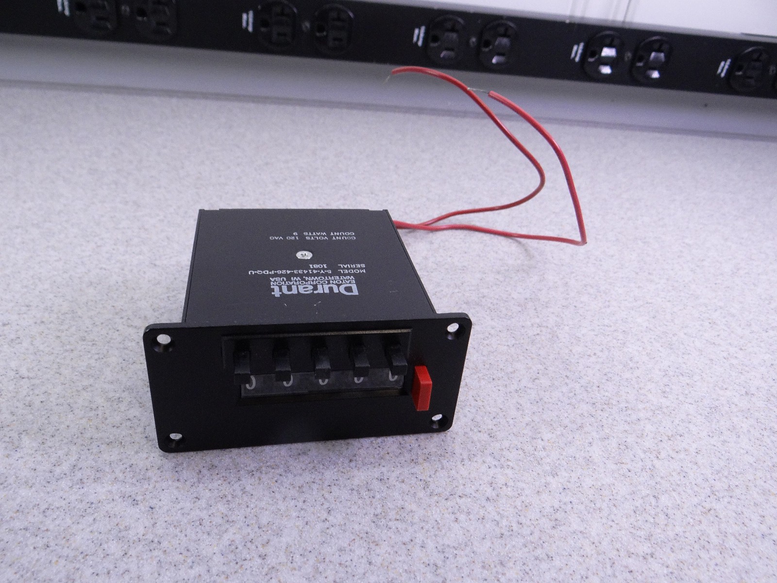 Durant Eaton 5-Y-41433-406-PD-QU Counter