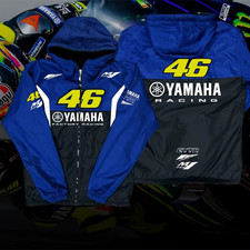 Yamaha 46 Motorcycle Racing Team Zipper Hooded Sweatshirt Autumn Winter Men Wome