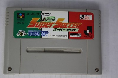 J.League Super Soccer (JPN) Super Famicom (Region Locked)