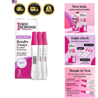 Triple Check Pregnancy  3 ct.