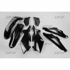 KIT PLASTICHE PLASTIC UFO HUKIT608-001 COLORE NERO HUSQVARNA TC 250/125 2013