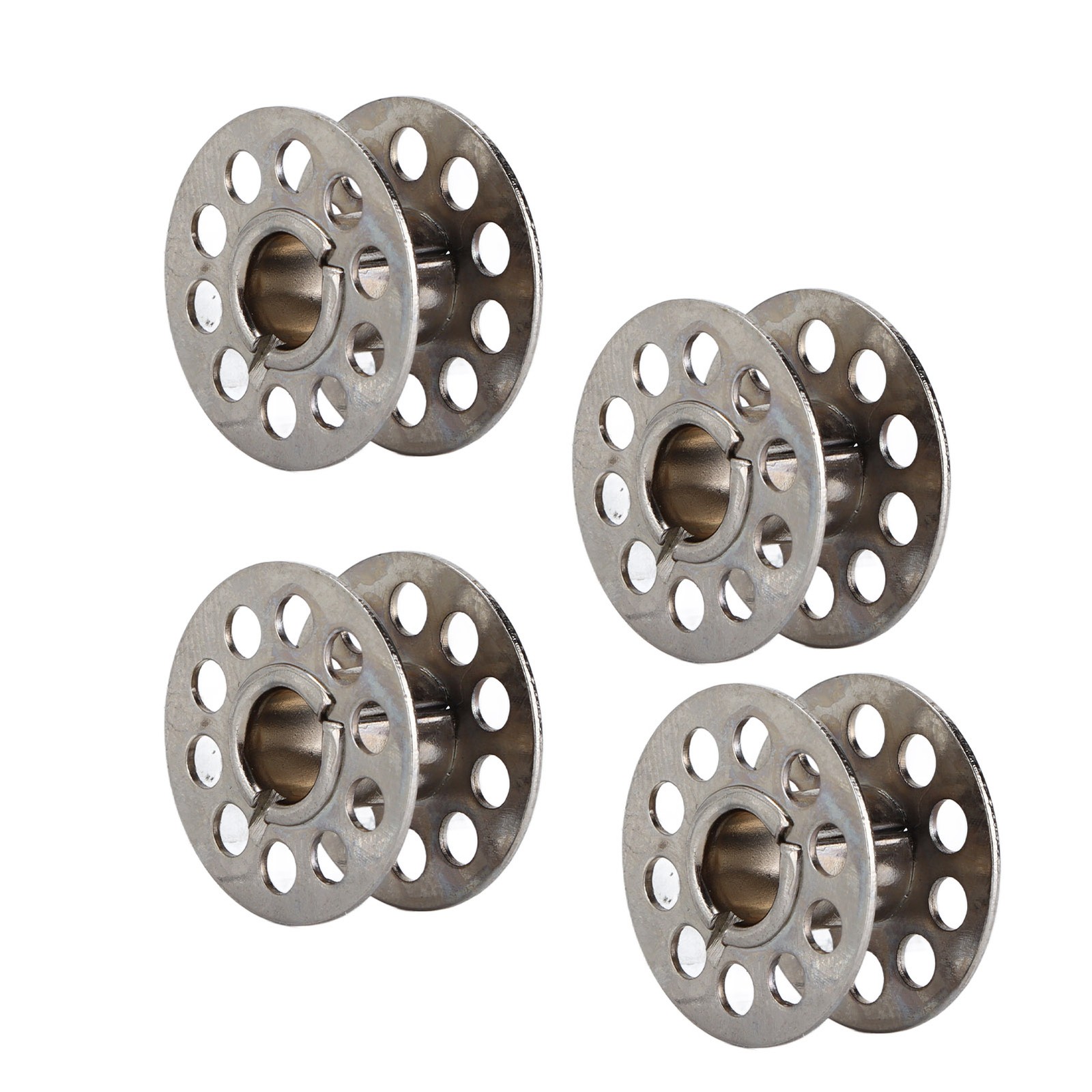 25pcs Stainless Steel Embroidery Bobbins For Sewing Machine //