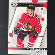 2022-23 SP Authentic NHL JAKUB GALVAS Future Watch Rookie Base 310/999 #183
