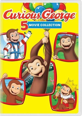 Curious George 5-movie Collection DVD Jerry Lewis NEW