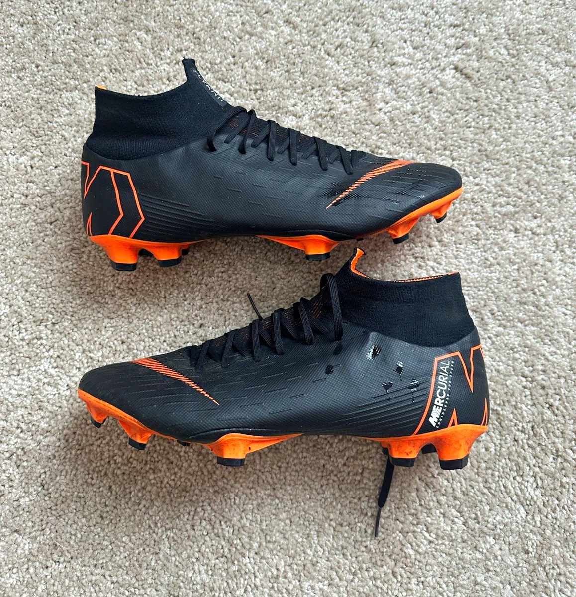 Nike Superfly 6 Pro FG Black Total Orange for Sale | Authenticity