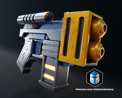 Mandalorian Aran Tal Blaster - Cosplay Requisite - Bausatz zum Selbermachen