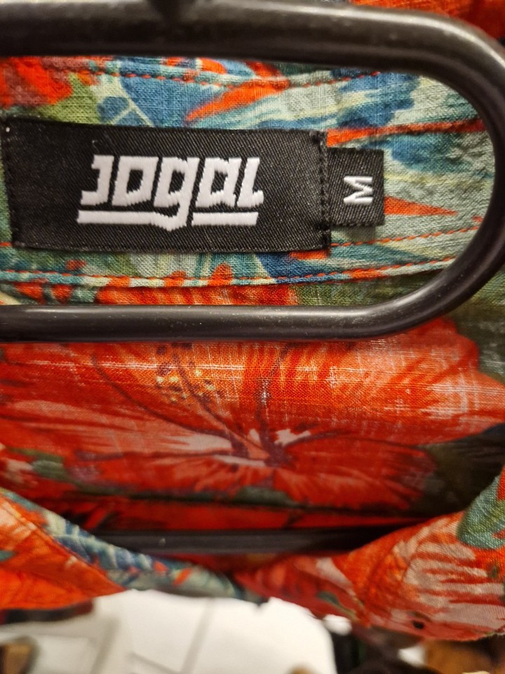 JOGAL Chemise Décontractée Femme Rouge Tropical (EU 38, INT M) | eBay