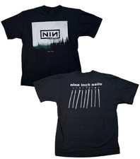 Nine Inch Nails Grey NIN Logo T Shirt Mens Rock Music Classic Band Tee New Black