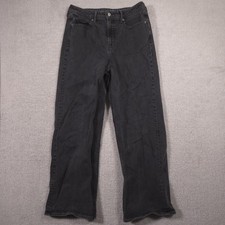 Old Navy Sky-Hi Wide Leg Jeans Womens 10 Gray...