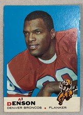 1969 Topps Al Denson #110 Denver Broncos - Item #327-7