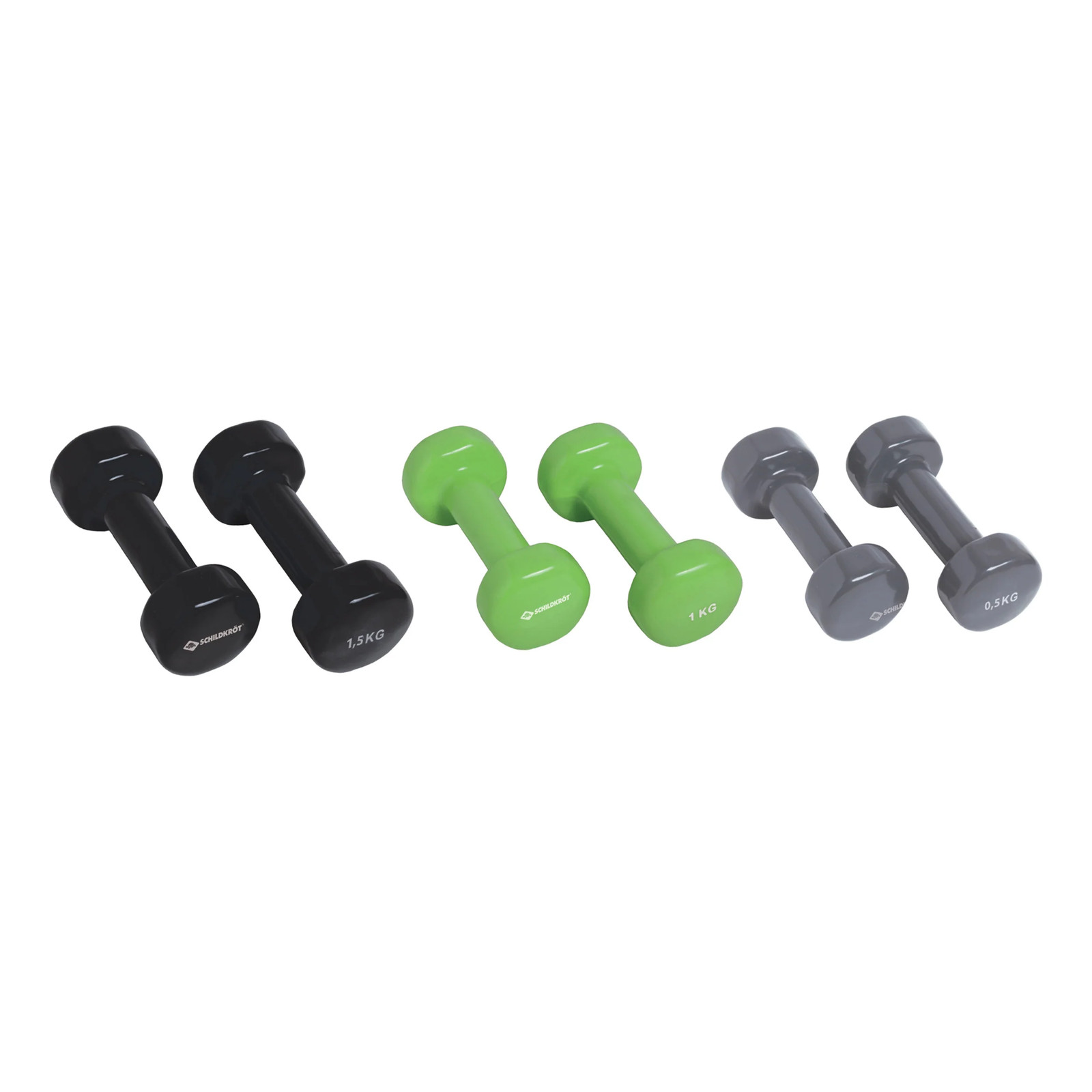 Schildkrt Fitness Vinyl Soft-Hantel Training Unisex grau 8890₽