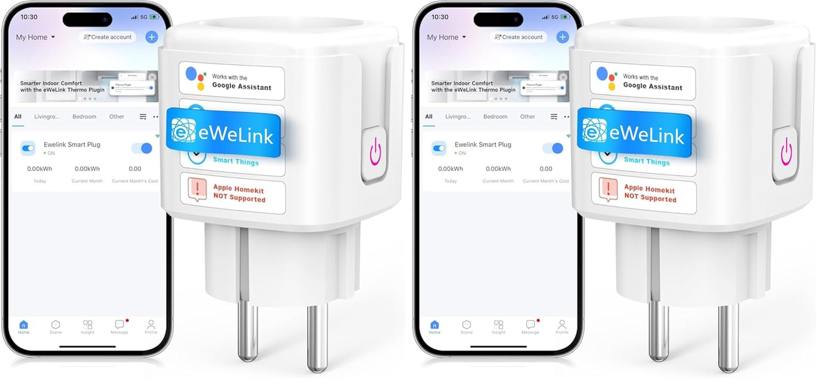 Presa WiFi Intelligente per Casa e Bambini - Controllo Vocale 16A