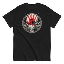 Five Finger Death Punch Circle Logo Officially Licensed Mens T Shirt Black