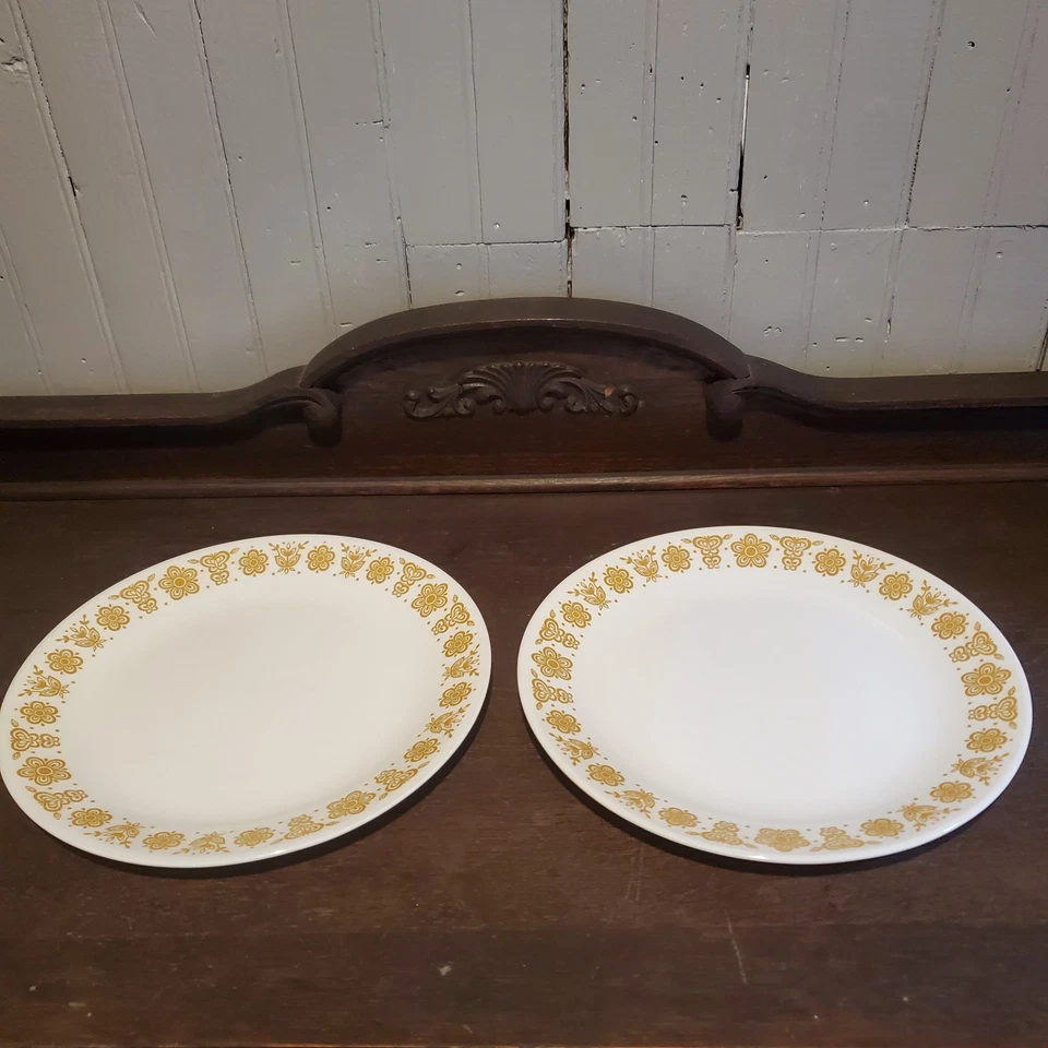 De colección. Colección de vajilla Corelle 1970 "Butterfly Gold" - 16 piezas Foto 3 de 4