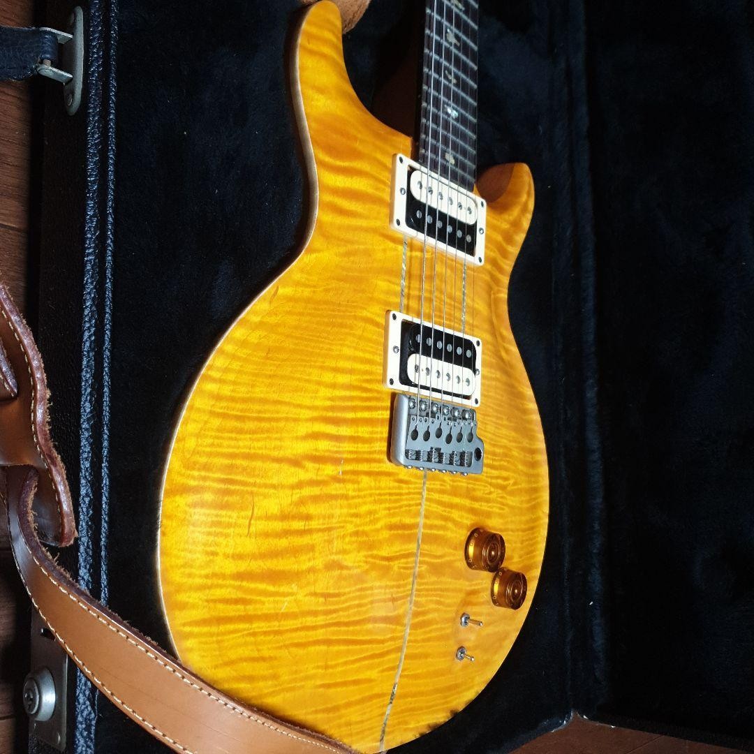 PRS Santana I Electric Guitar Yellow Used Rare Signature Model