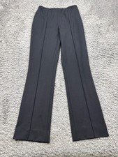 Ralph Lauren Black Label Pants Women 4 Wool Pleated High Rise Career Trousers