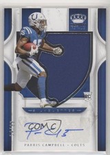 2019 Panini Chronicles Crown Royale Silhouette 54/99 Parris Campbell Auto 1u6