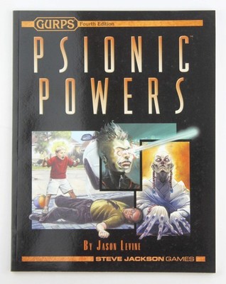 GURPS Psionic Powers Levine, Jason  Steve Jackson Games Incorporated