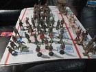 Lead Army Men And Horses &Quean Elizibeth & Horse Buggy With Horses. — photo 1