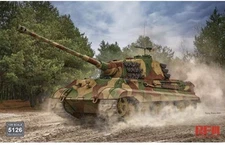 1/35 Rye Field #5126 King Tiger Henschel Turret Upgraded Kit