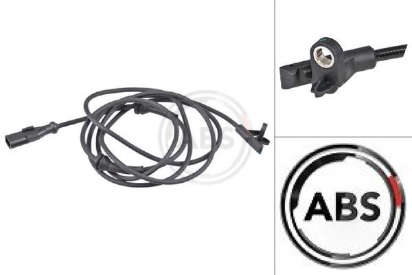 A.B.S. 30218 Sensor FüR Raddrehzahl Abs Sensor Raddrehzahl FüR Renault-image