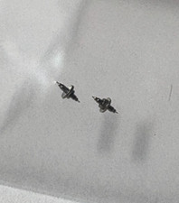 ILLINOIS 12T SIZE BALANCE STAFFS 47612 SR 5.30MM PIVOT: 8 1/2 NOS --BB-1968