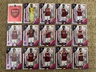 2025-26 Topps Premier League ARSENAL Team Set (15) Saka Rice Odegaard Saliba +++