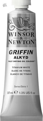 WINSOR NEWTON ÖLFARBE TITANWEISS 37ML SCHNELLTROCKNEND GRIFFIN