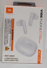 JBL Harman Vibe Flex 2 Earbuds, White