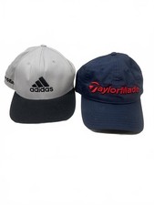 Adidas x TaylorMade Snapback Black/Grey  TaylorMade Strapback Blue/Red Caps