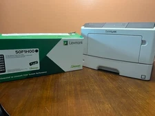 Lexmark MS310DN + Genuine 50F1H00 Toner — Clean, Tested — Drum 61.5%  Life