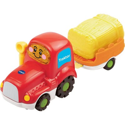 Vtech 80-152304 Tut Tut Baby Flitzer-Traktor und Anhänger, ab 12 Monaten