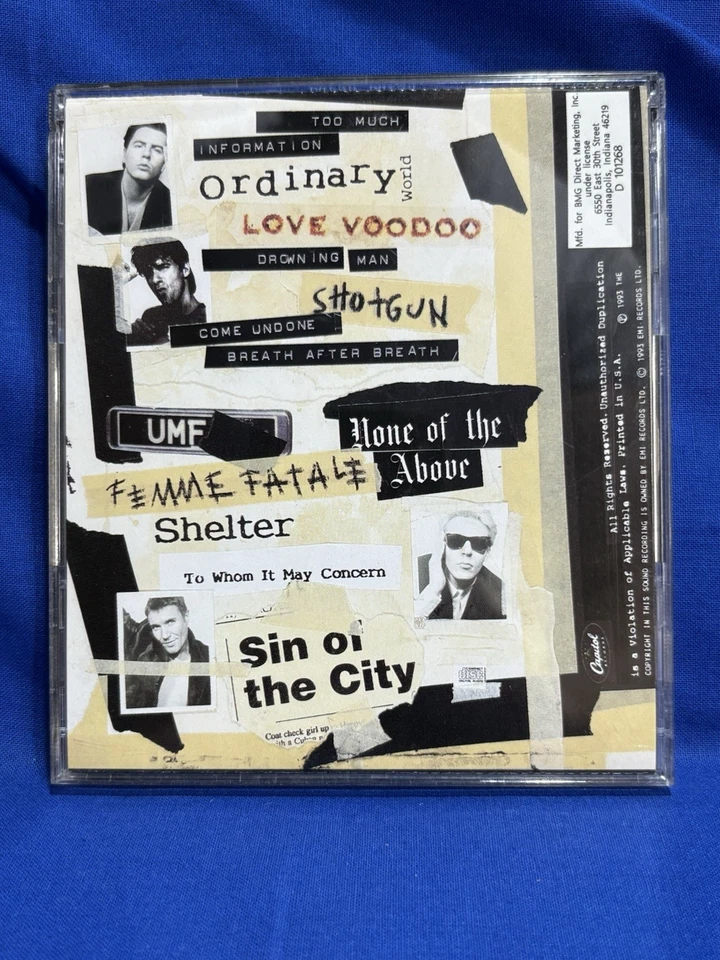 CD Lot Of 3 Duran Duran CDs Seven And The Ragged Tiger Greatest Hits 80’s Rock - Image 4 of 4