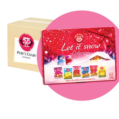 Teekanne Geschenkbox - Let it Snow Collection - 30 Tee Beutel - 65g - Bild 1 von 4
