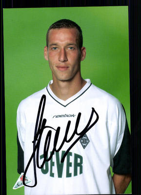 Jeff Strasser autograph card Borussia Mönchengladbach 2002-03 orig sign + A25954