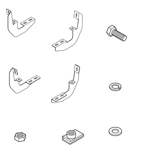 Raptor Series RB-0101-BK  RUNNING BOARDS