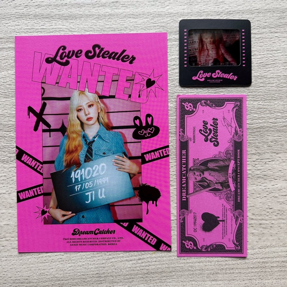 Dreamcatcher グッズセット DREAMCATCHER Concept Book Jiu set photo card Accessories
