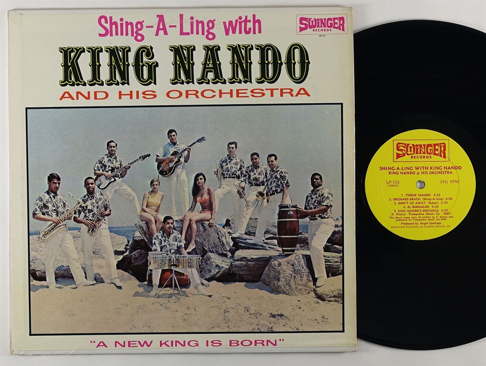 King Nando And His Orchestra Shing A Ling Lp Swinger Mono Latin Soul
