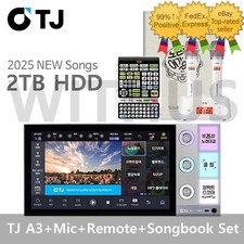 TJ Media A3 21.5" Touch Screen Karaoke Machine TMW 100W Mic Remote Songbook