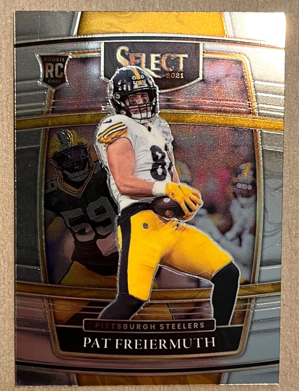 2021 Panini Select - Concourse Silver Prizm #59 Pat Freiermuth (RC)