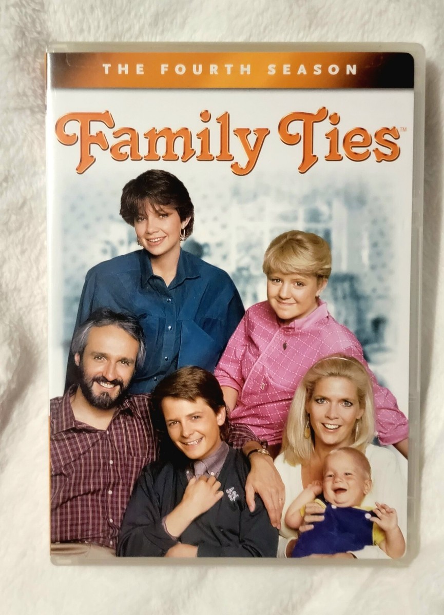 Family Ties DVD 📀 TV Series Seasons 1, 2, 3 & 4. (16 Disc Total