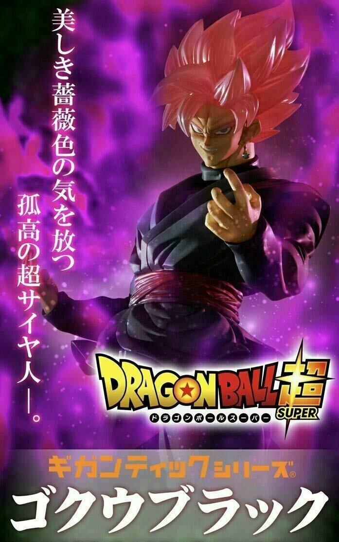 Dragon Ball Super Poster Goku Black SuperSJ Rose 12inx18in Free Shipping