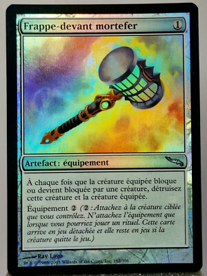 Magic - MTG - Battle-Fant Mortefer FOIL Mirrodin - Uncommon - Artefact - NM
