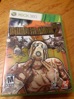 Borderlands 2 (Microsoft Xbox 360, 2012) Case A manual Only No Game