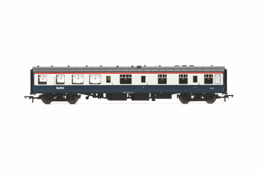 Hornby R40217 BR InterCity Mk1 RBR Coach E1696 - Era 7 OO Gauge