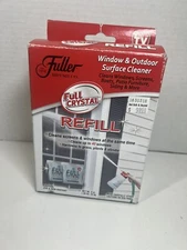Fuller Brush Company Full Crystal Window Screens & Glass Cleaner 8 Ounces REFILL