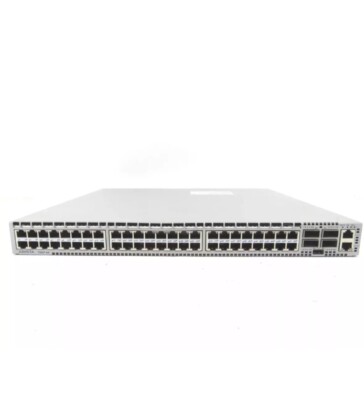 Arista DCS-7050T-64-F 48XRJ45 1/10GBASE-T 4 QSFP+ Front to Rear Air dual PSU