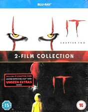 IT CHAPTER 1  2 BLU RAY 2 FILM COLLECTION - LIMITED EDITION