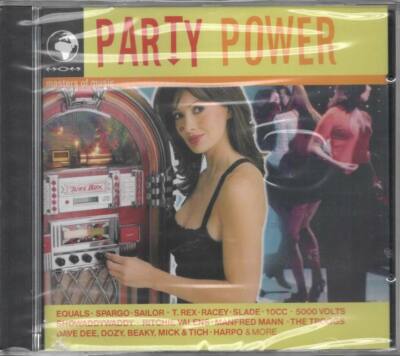 Party Power CD NEU Racey Spargo Harpo Johnny Wakelin Manfred Mann Amanda Lear