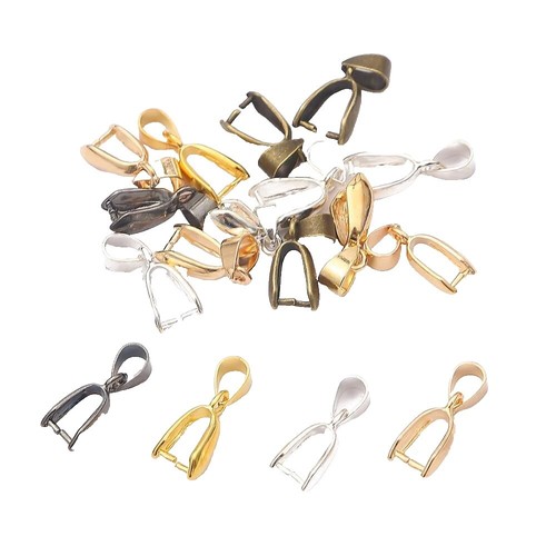 Xindojuz 800 Perline A Crimpare A Conchiglia 4mm Argento E Oro Per Creare Gioielli Fai Da Te